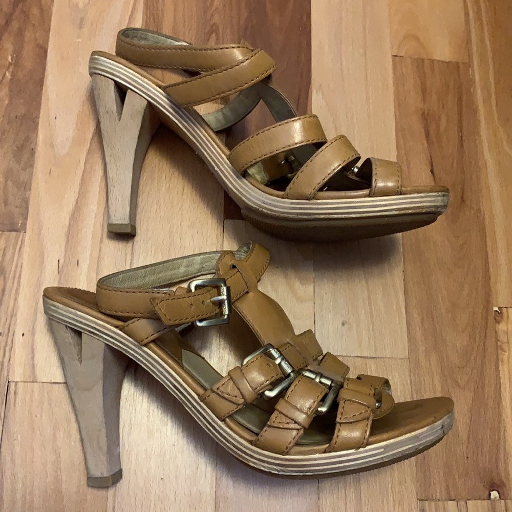 Wooden Michael Korea sandals